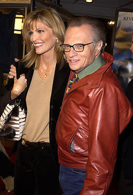 Shawn Southwick , the proud billionth wife of hubby Larry King at the Westwood premiere of K-Pax