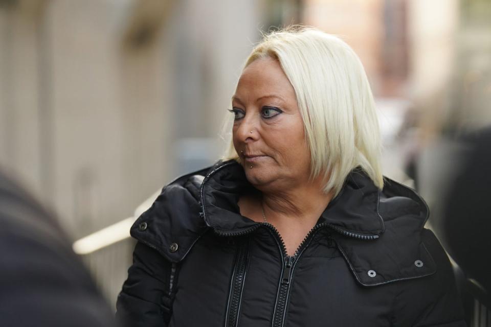 Harry Dunn’s mother Charlotte Charles arriving at the Old Bailey (PA Wire)