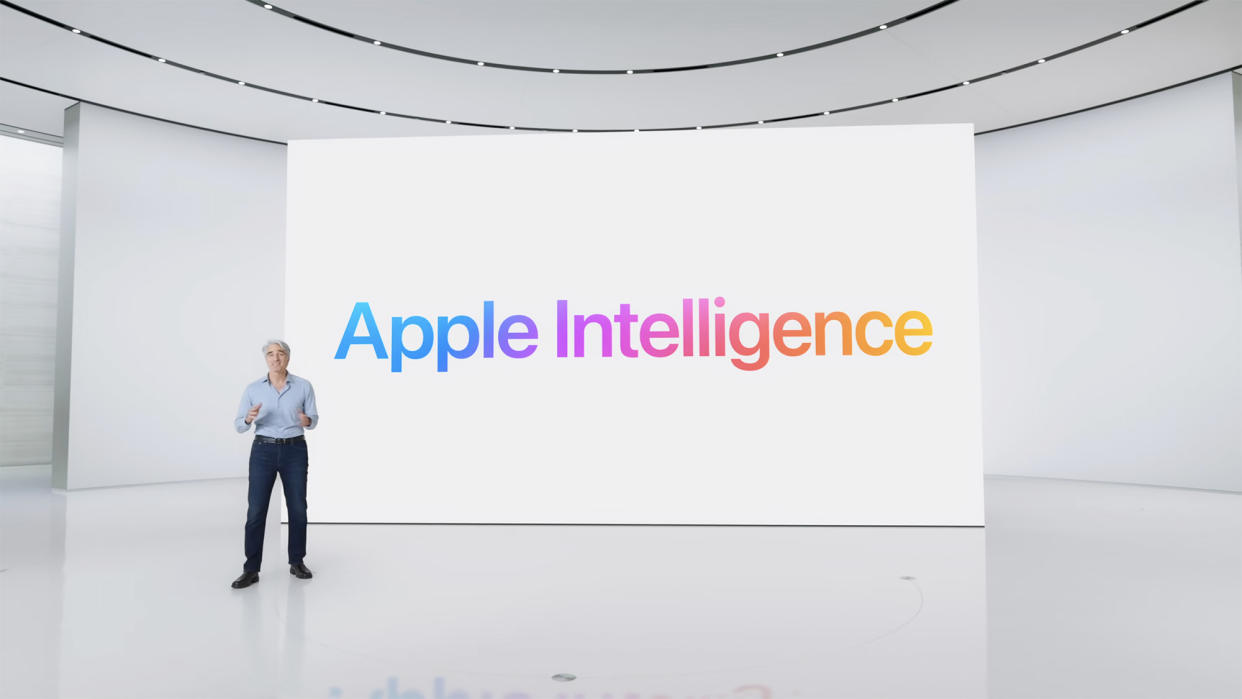  Apple Intelligence presentation. 