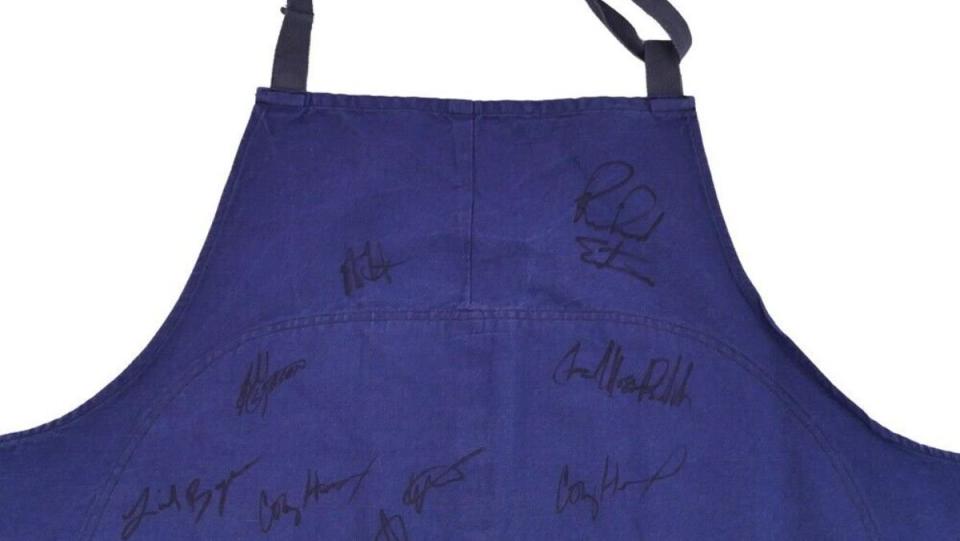 The Bear signed Apron