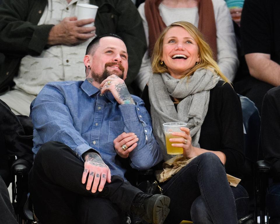 Cameron Diaz, 47, and Benji Madden, 40