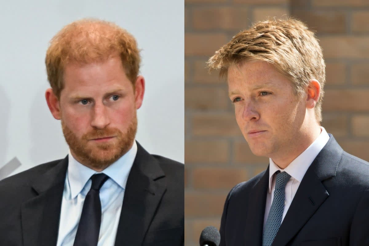 Prince Harry turned down the wedding invitation in a mutual decision with close friend Hugh Grosvenor   (Getty / PA)
