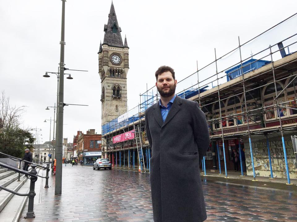 Nick Stringer wants local jobs for local peopleColin Drury