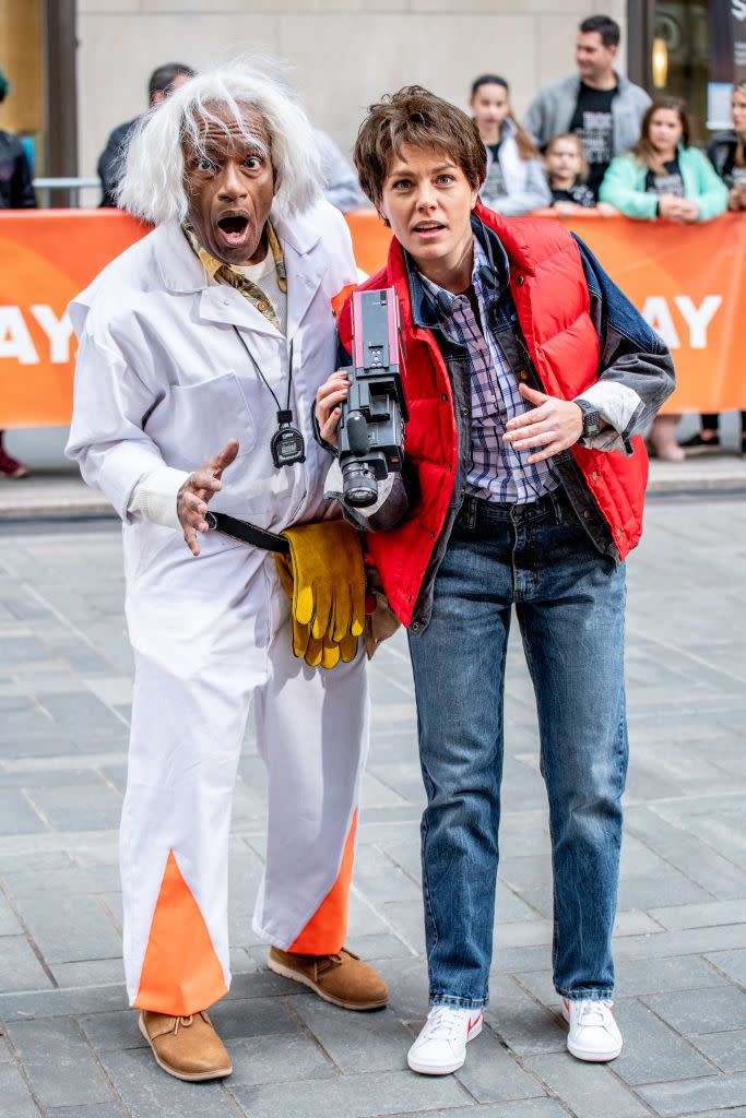 35) Doc Brown and Marty McFly From 'Back to the Future' Halloween Costumes