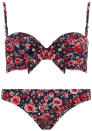 Navy Floral Bow Balconette Bikini Top (£14.00) and Bottoms (£9.00) – <a href="http://www.dorothyperkins.com/webapp/wcs/stores/servlet/TopCategoriesDisplay?storeId=12552&catalogId=33053" rel="nofollow noopener" target="_blank" data-ylk="slk:Dorothy Perkins;elm:context_link;itc:0;sec:content-canvas" class="link ">Dorothy Perkins</a><br><br>This <a href="http://uk.lifestyle.yahoo.com/photos/celebrities-floral-fashion-blake-lively-vanessa-hudgens-eva-mendes-slideshow/" data-ylk="slk:floral;elm:context_link;itc:0;sec:content-canvas;outcm:mb_qualified_link;_E:mb_qualified_link;ct:story;" class="link  yahoo-link">floral</a>-print bikini is sure to enhance your cleavage.