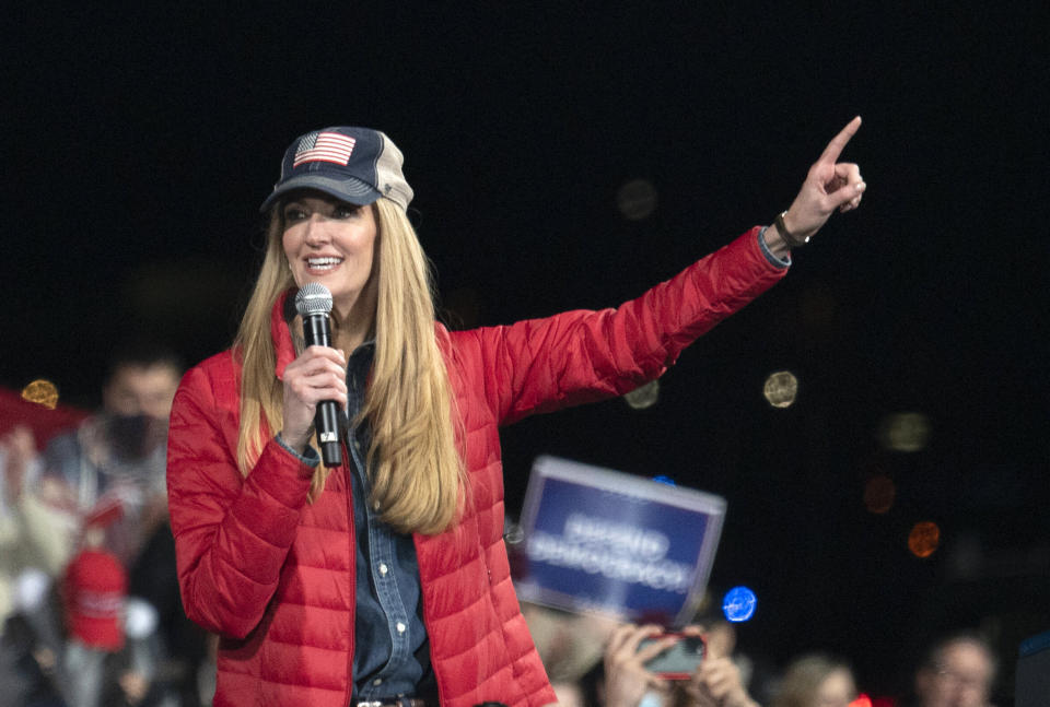 GOP Sen. Kelly Loeffler faces a runoff election in January that will help determine control of the U.S. Senate for the next two years. (Photo: ANDREW CABALLERO-REYNOLDS/AFP via Getty Images)