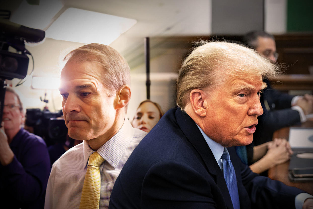 Jim Jordan; Donald Trump Photo illustration by Salon/Getty Images