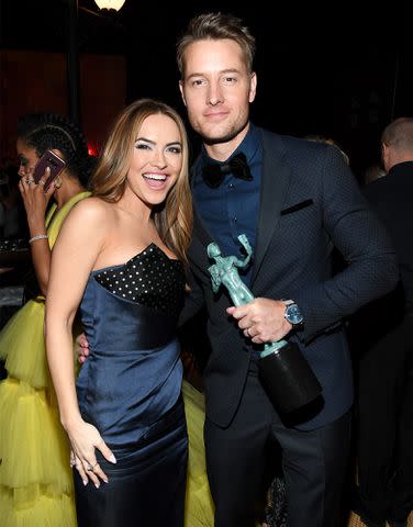 Kevin Mazur/Getty Chrishell Stause and Justin Hartley