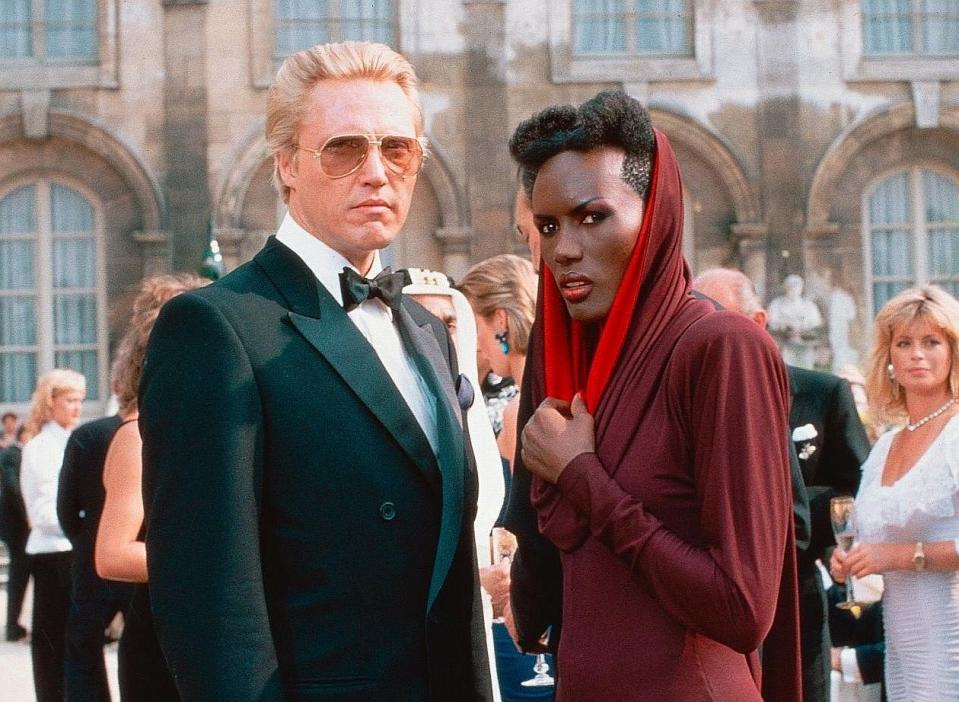 Agenten des Bösen: Christopher Walken und Grace Jones machen als Max Zorin und May Day in "Im Angesicht des Todes" James Bond das Leben schwer (Bild: ddp images)