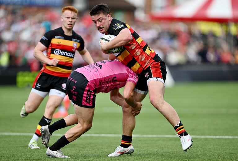 Santiago Socino jugó durante 35 minutos, pero se llenó de estadísticas positivas y contribuyó al 40-23 de Gloucester contra Benetton en una semifinal por la Challenge Cup; el forward es uno de los cuatro argentinos que definirán el segundo torneo de Europa.