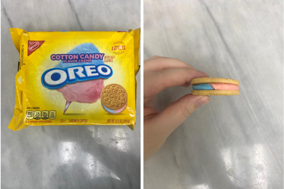 Cotton Candy Oreos