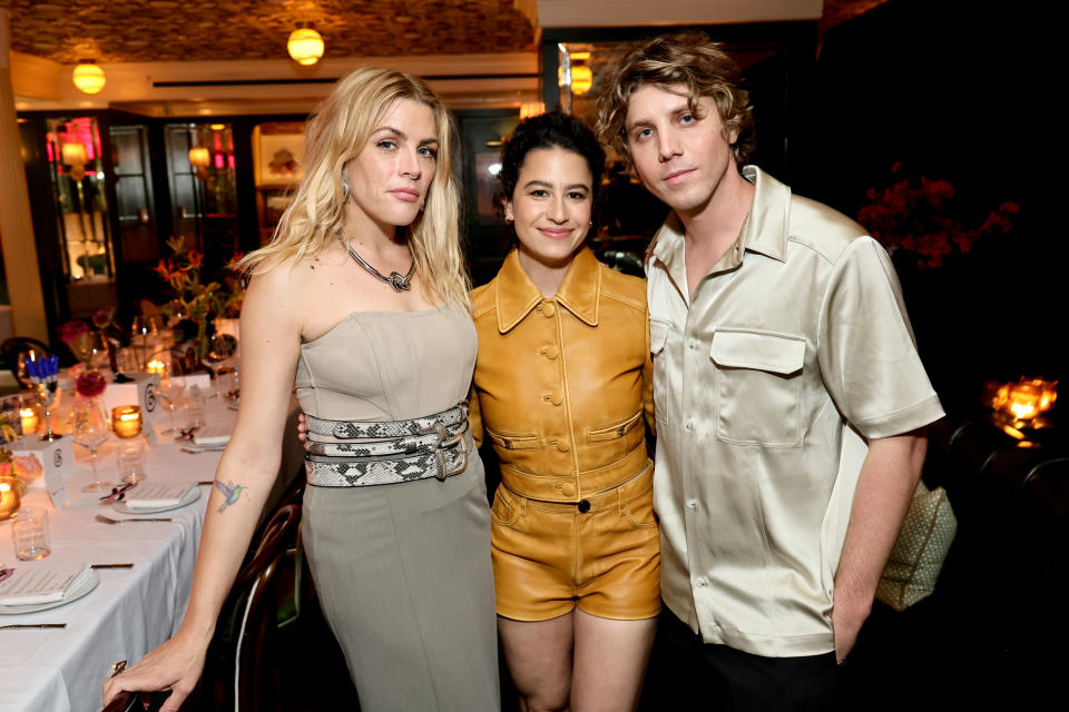 Busy Philipps, Ilana Glazer and Lukas Gage attend "Chaos Dinner"