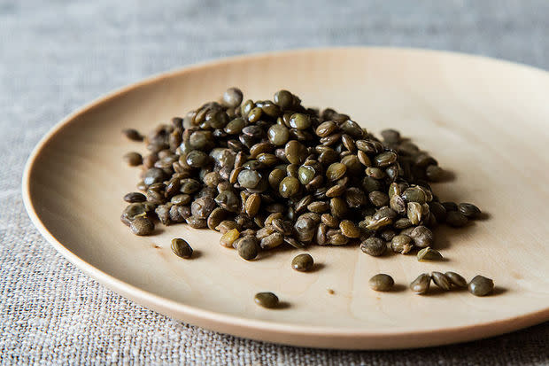 Patricia Wells' Green Lentil Salad