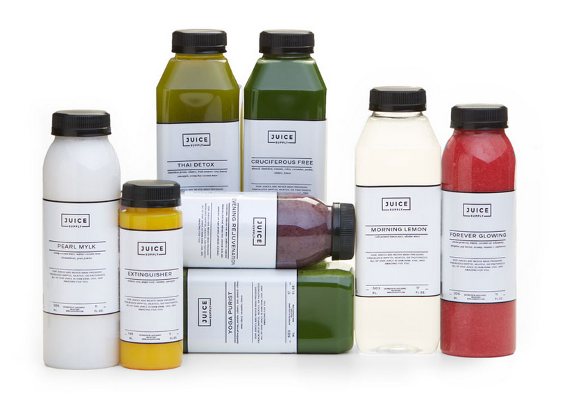 Slim & Glow juice cleanse from Juice Supply