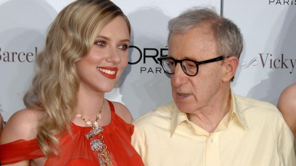 Scarlett Johansson has no regrets over working with controversial director Woody Allen.