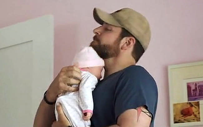 <p>In the role of Chris Kyle’s infant was a mock — and <a href="https://www.yahoo.com/movies/bradley-cooper-finally-fesses-up-about-fake-baby-204757407.html" data-ylk="slk:widely mocked;elm:context_link;itc:0;sec:content-canvas;outcm:mb_qualified_link;_E:mb_qualified_link;ct:story;" class="link  yahoo-link">widely mocked</a> — baby. If you stare too long at a <a href="https://media.giphy.com/media/biW5KckrvQGCQ/giphy.gif" rel="nofollow noopener" target="_blank" data-ylk="slk:looped GIF;elm:context_link;itc:0;sec:content-canvas" class="link ">looped GIF</a> of Bradley Cooper as Kyle, clearly doing puppet work with the tiny dummy’s arm, you could give yourself nightmares. (Photo: Warner Bros.)</p>