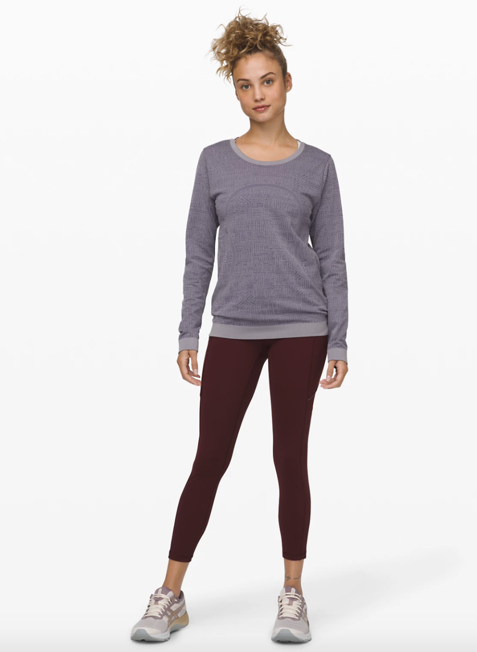 Lululemon Speed Up Tight 25” in garnet