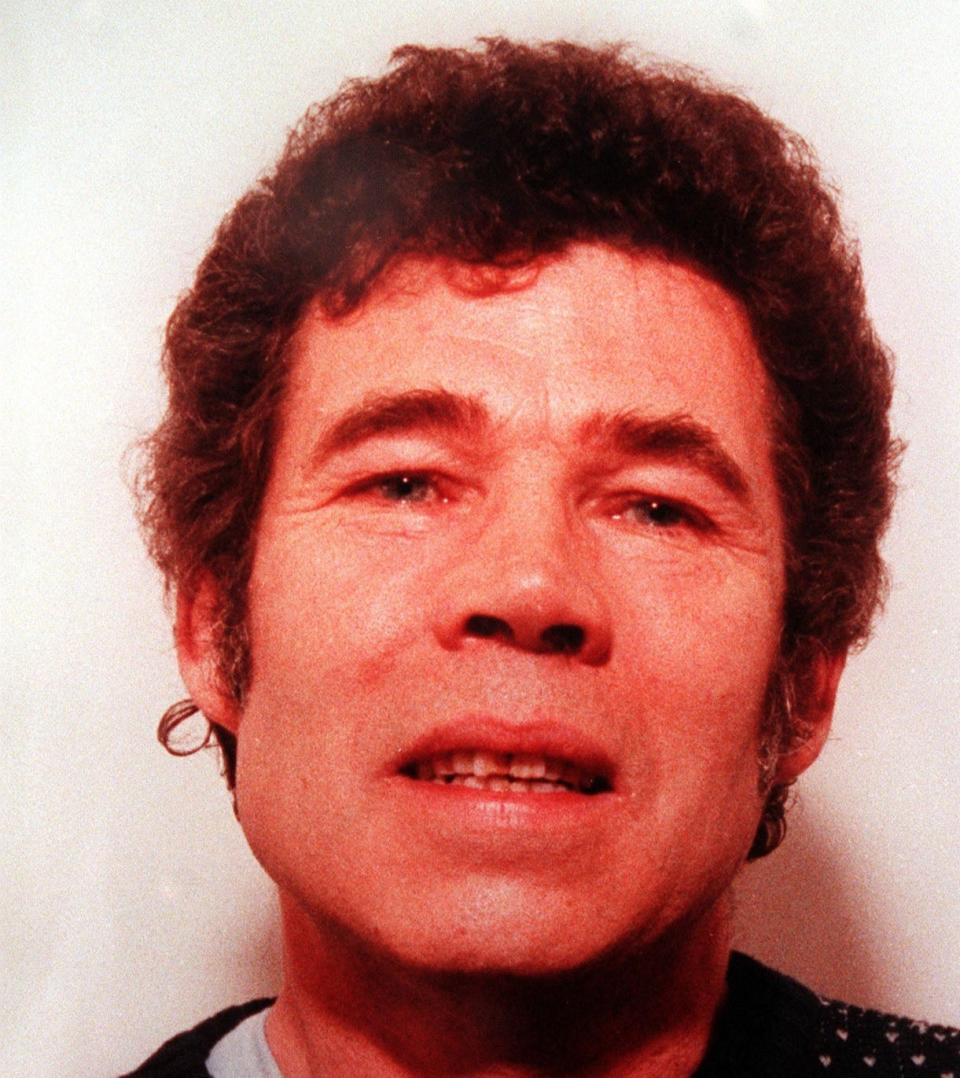 A police-issued photograph of serial killer Fred WestPA