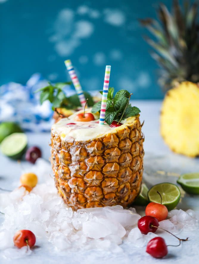 Piña Colada Mocktail