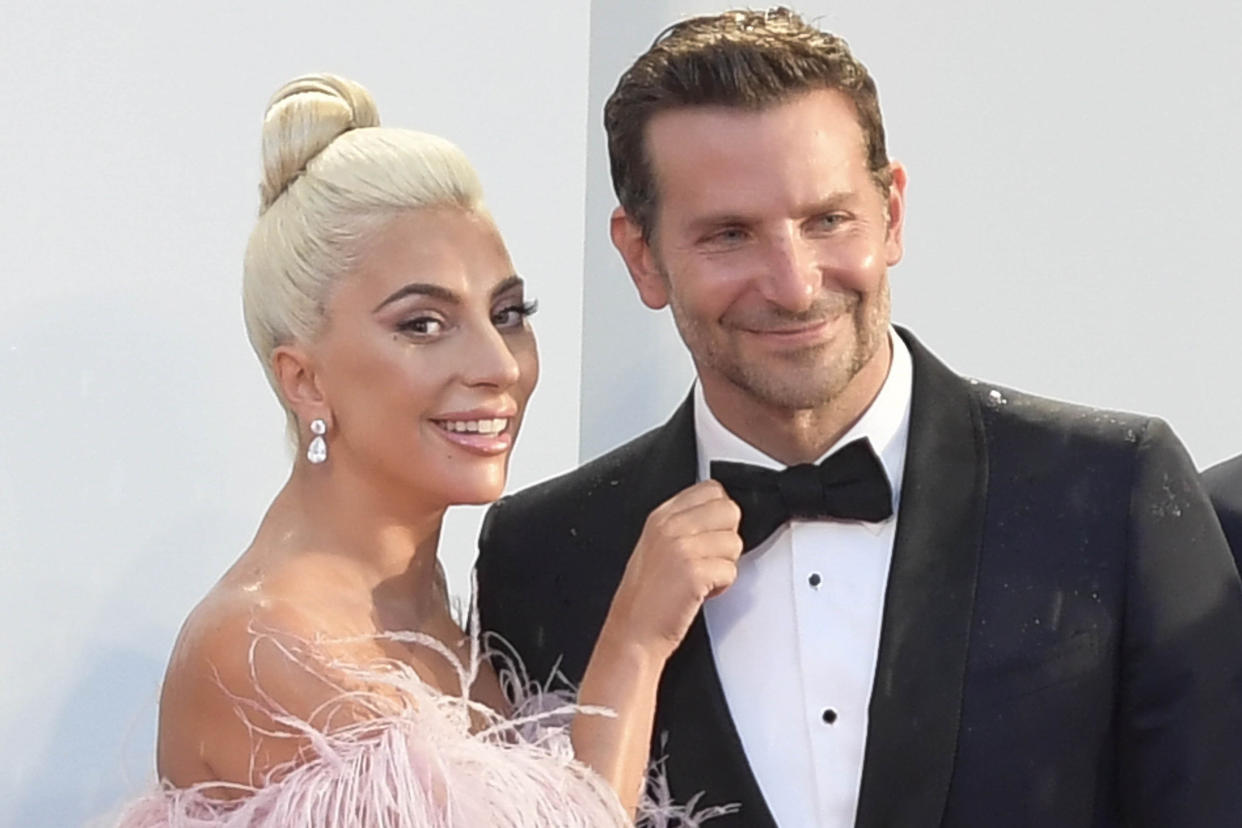 Nominees for the 91st Annual Academy Awards (Oscars) - ceremony to be held Sunday, February 24th, 2019 - "A Star Is Born" nominated for Best Picture, Lady Gaga nominated for Best Actress In A Leading Role for "A Star Is Born" and Bradley Cooper nominated for Best Actor In A Leading Role for "A Star Is Born" - File Photo by: zz/KGC-294/STAR MAX/IPx 2018 8/31/18 Lady Gaga and Bradley Cooper at the premiere of "A Star Is Born" at the Venice Film Festival in Venice, Italy.