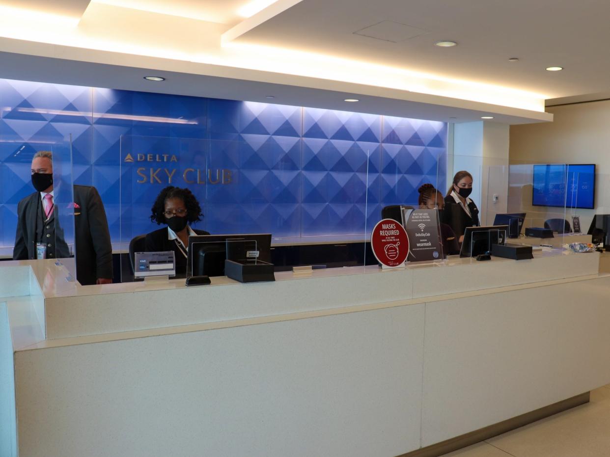 Delta Sky Club Terminal 4 JFK Airport