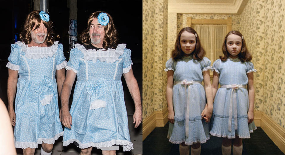 Bruce Willis as the Grady Twins from ‘The Shining’