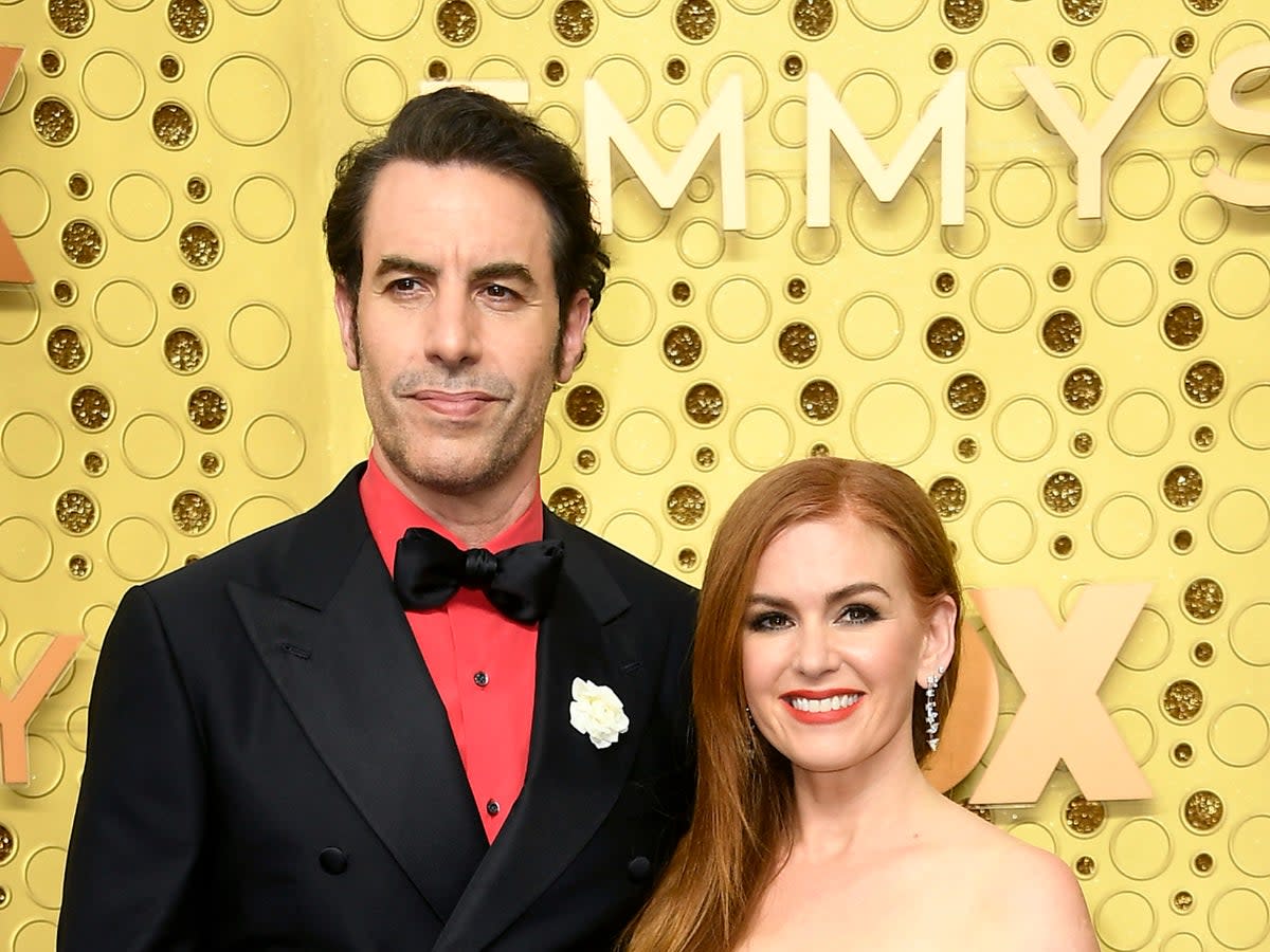 Sacha Baron Cohen and Isla Fisher married in 2009 (Getty Images)