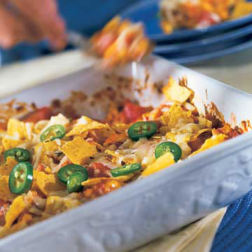 Nacho Turkey Casserole