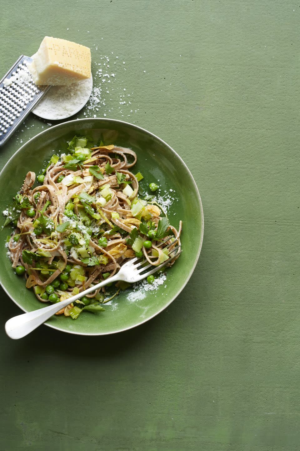 Leek and Lemon Linguine