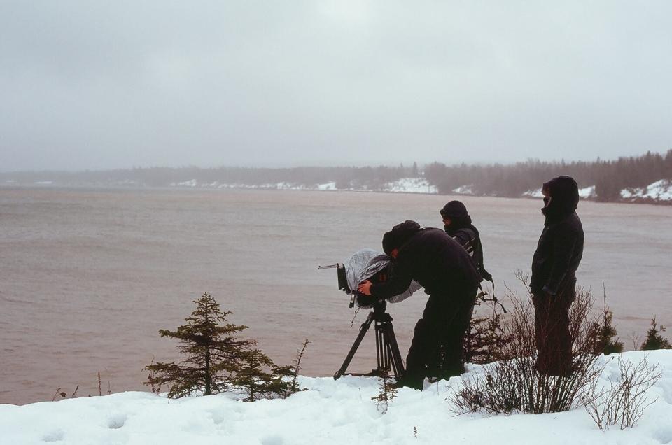 Filming takes place for "Freshwater," a documentary from 515 Productions.