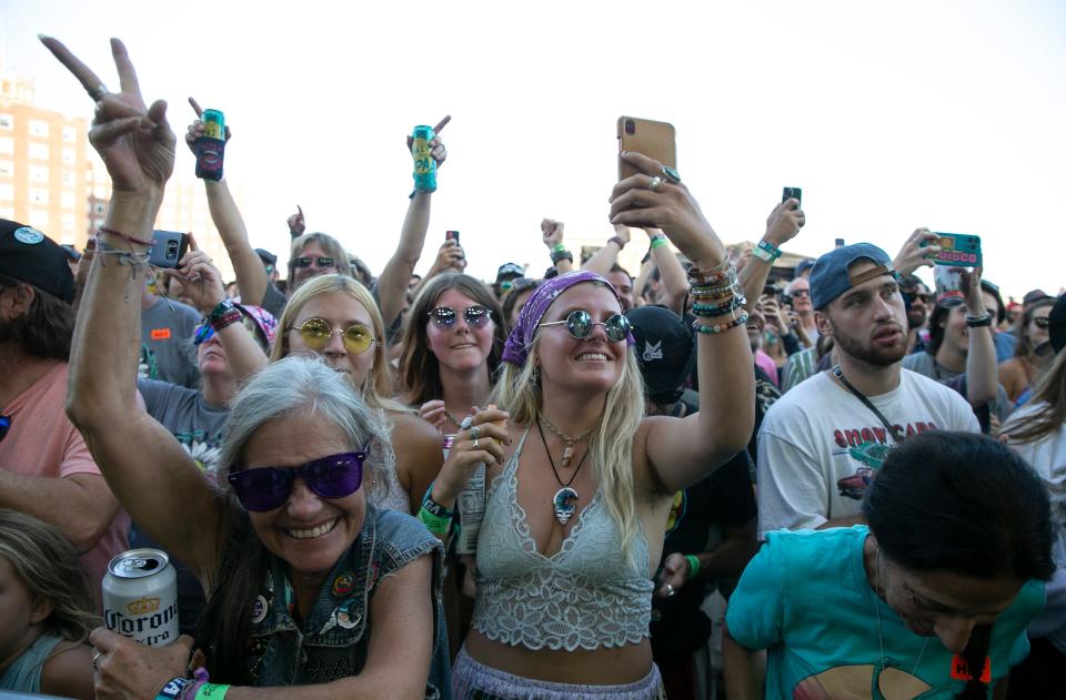 The Sea.Hear.Now crowd watches as Billy Strings performs Sept. 17 in Asbury Park.