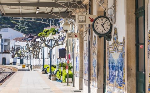 The train journey up the Douro is one of the best in the world - Credit: iStock