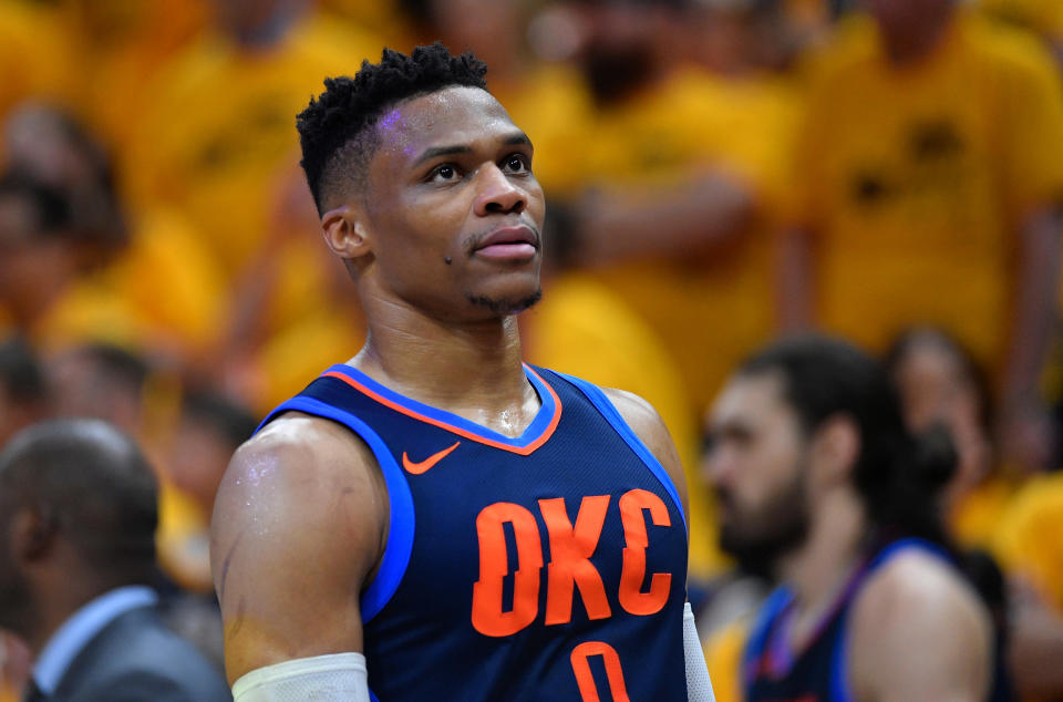 2. Russell Westbrook (29 ans, Oklahoma City Thunder) : 35,65 millions de dollars