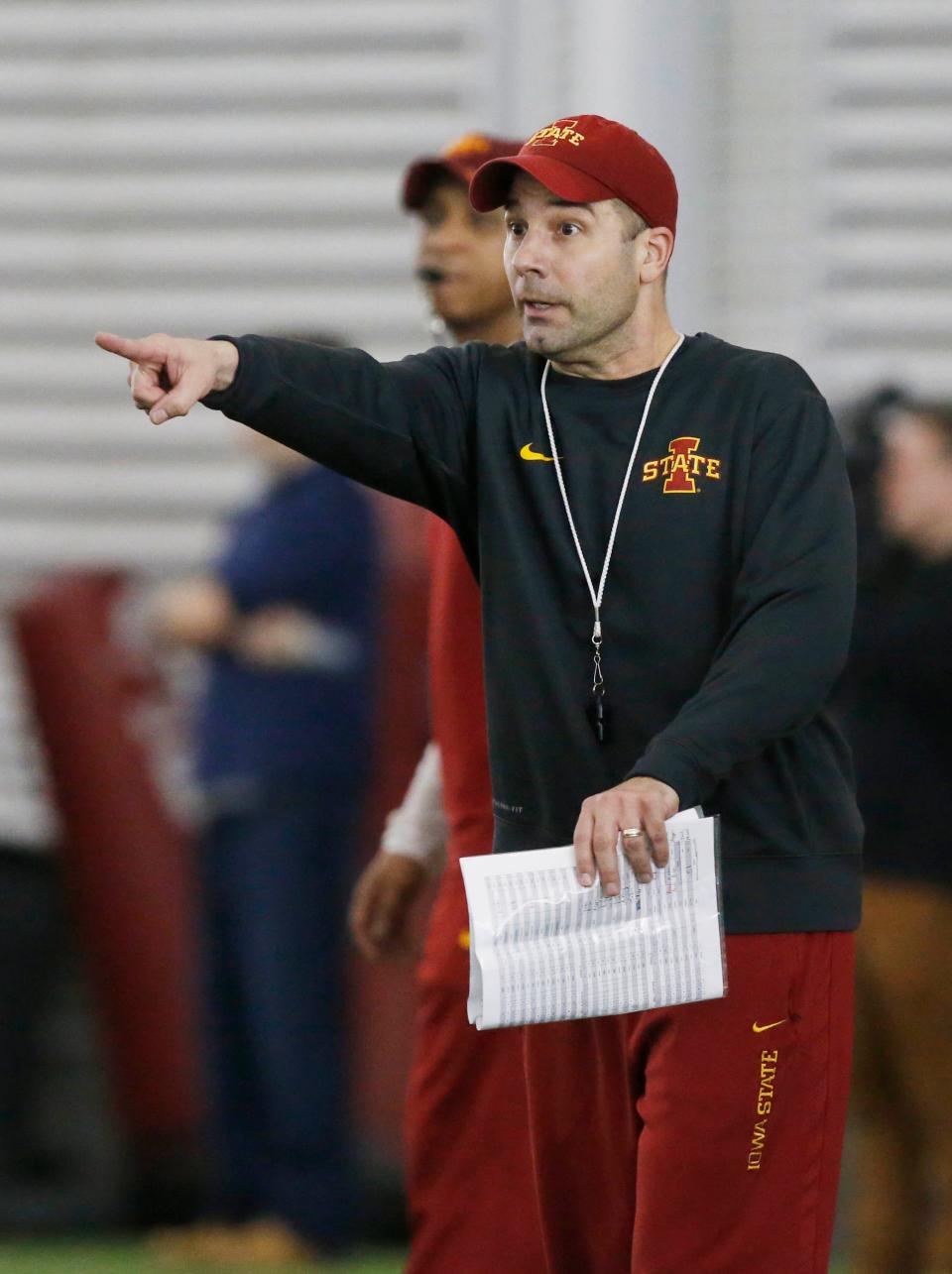 Tyson Veidt has been with Iowa State since 2016. He most recently was associate head coach/linebackers coach. He is expected to be new defensive coordinator for the Cincinnati Bearcats.