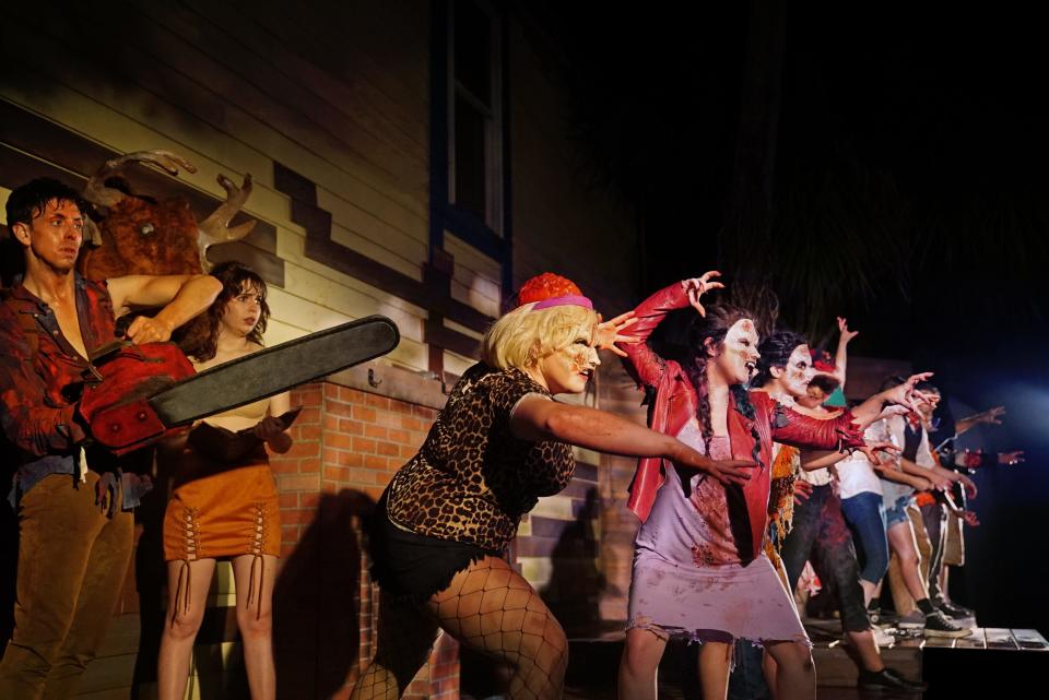 "Evil Dead, the Musical" will be at Titusville Playhouse through Oct. 16.