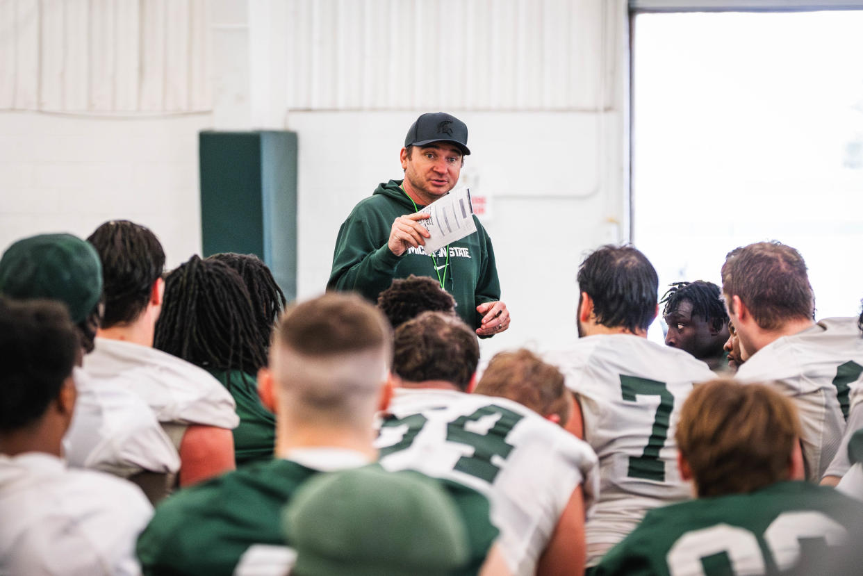 New Michigan State football coach Jonathan Smith went 25-12 over the past three seasons at Oregon State, his alma mater.