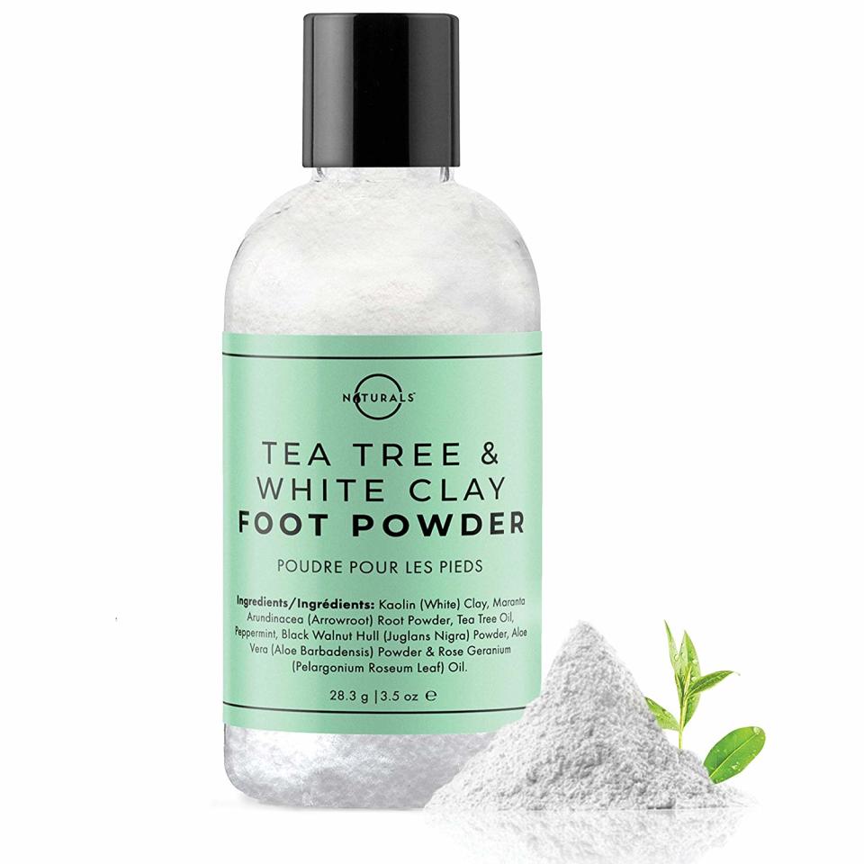 O Naturals Tea Tree & White Clay Foot Powder