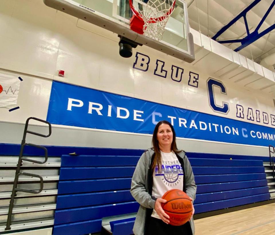 Caruthers High girls basketball coach Anna Almeida is The Fresno Bee Coach of the Year.