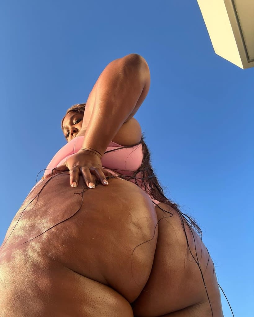 Lizzo Gets Cheeky in Racy Thong Bikini -Instagram Inlines