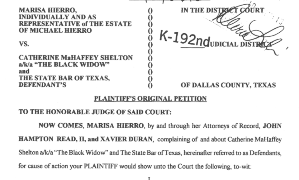  / Credit: Dallas County District Court