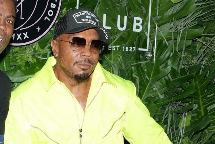 Timbaland walks the red carpet to celebrate the opening of the Goodtime Hotel in Miami Beach, Fla., April 16, 2021. The music producer turns 52 on March 10. File Photo by Gary I Rothstein/UPI