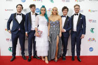 <p><b>Sheppard</b> These kids look like one big happy family - and who wouldn't be if you were nominated for Best Group and Best Independent Release? Geronimo!</p>