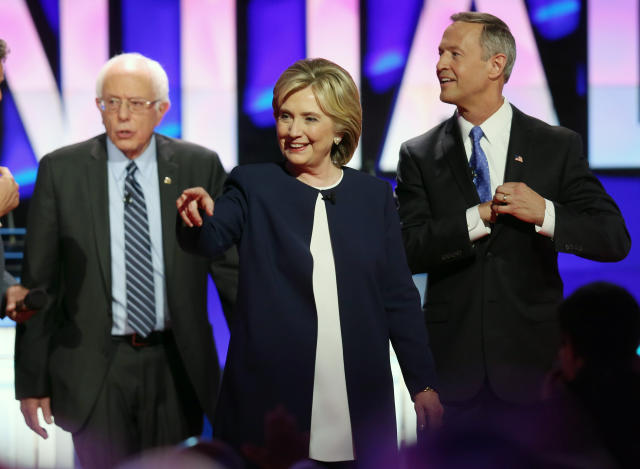 Dem Hopefuls Clinton Sanders O Malley Hit CNN Town Hall