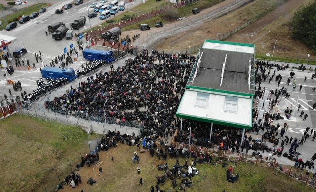 Migration Belarus Poland