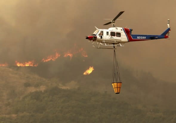 Thomas Fire Wed eve