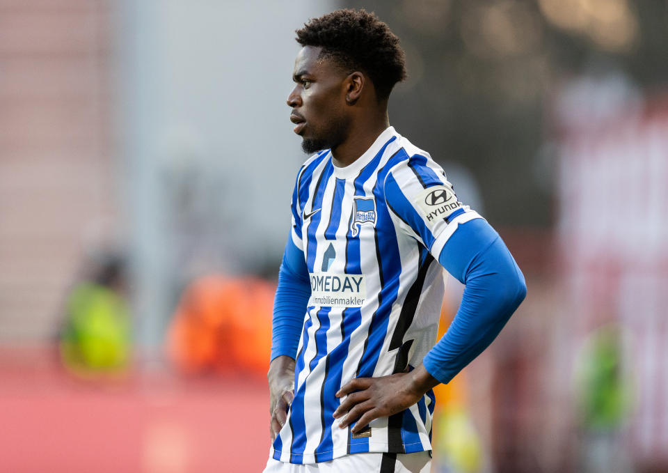 Jordan Torunarigha of Hertha BSC.