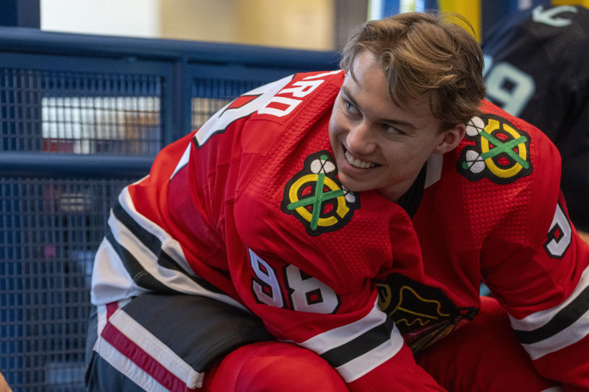 Connor Bedard makes his preseason debut for the Blackhawks at the