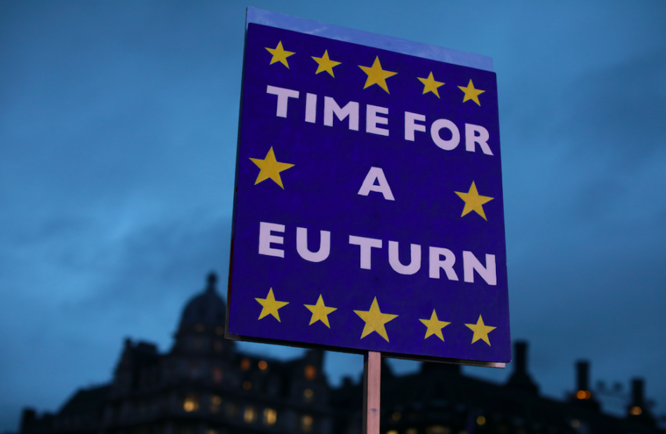 <em>Supporters of a second referendum claim it would resolve the gridlock (Getty)</em>