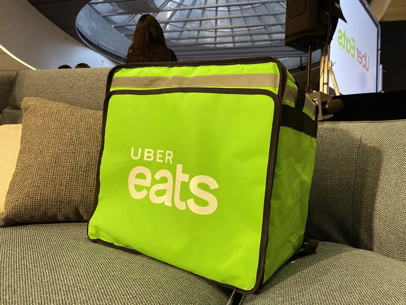 外送員之死 北市勞動局開罰Uber Eats 30萬元（中央社／資料照片）