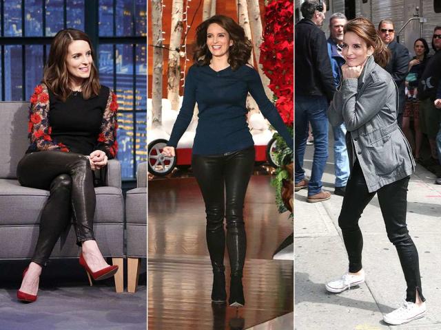 Zara Faux Leather Leggings  Jennifer Aniston Has an Idea: Leather